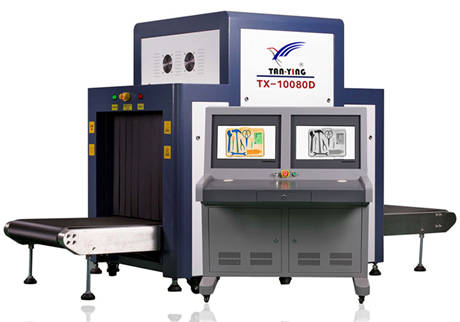 行李檢查X光機，為交通安全保駕護航。